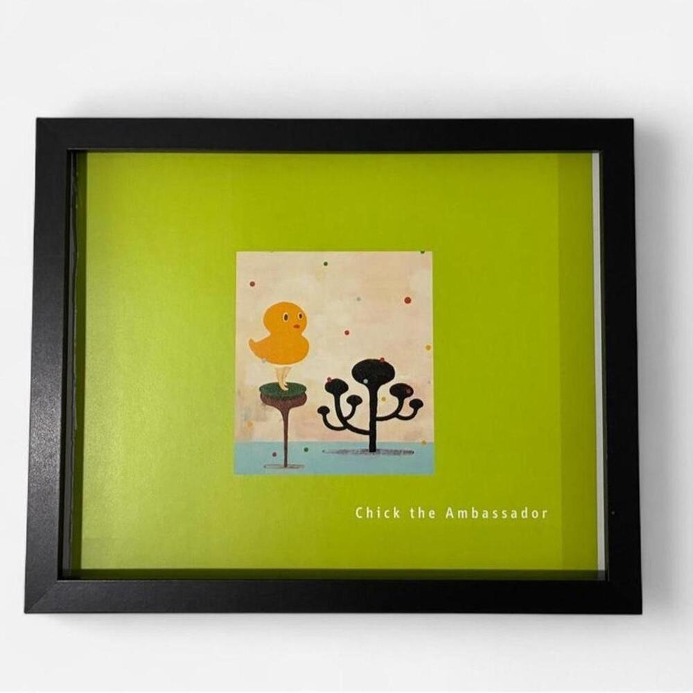 Nara Yoshitomo Nara contemporary art prints 8x10 " framed